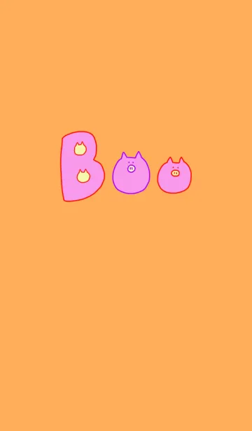 [LINE着せ替え] Boo #11+6の画像1