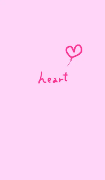 [LINE着せ替え] pink heart 5の画像1