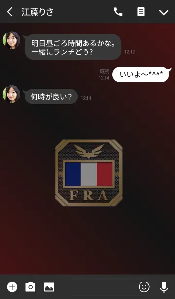 [LINE着せ替え] FRA 2(j)の画像3