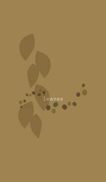 [LINE着せ替え] leaves -おとなのお洒落な着せかえ-の画像1