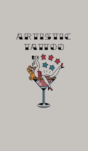 [LINE着せ替え] Artistic tattoo theme！！！の画像1