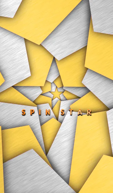 [LINE着せ替え] SPIN STAR -GOLD ＆ SILVER-の画像1