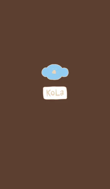 [LINE着せ替え] KOLA Chocolate X Milk tea 10の画像1