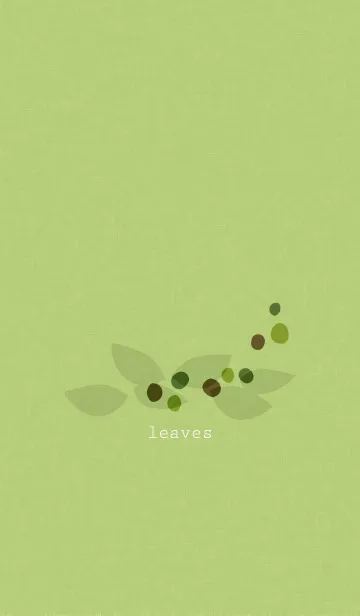 [LINE着せ替え] leaves -オトナのおしゃれ着せかえ-の画像1