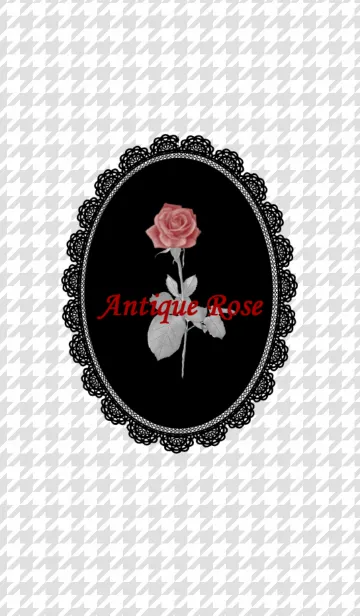 [LINE着せ替え] Antique Rose Gothic 6 大人かわいいver.の画像1