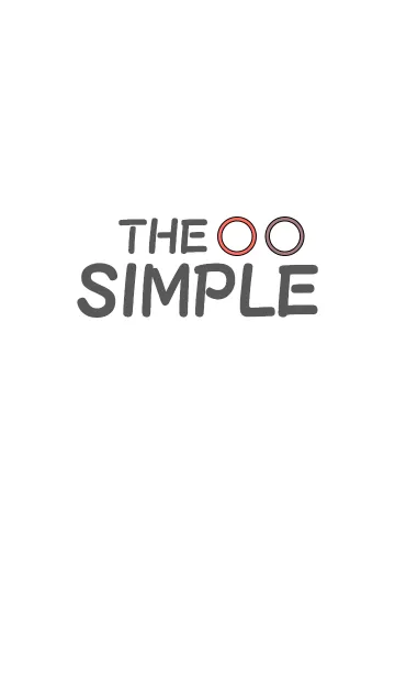 [LINE着せ替え] THE SIMPLE 8の画像1