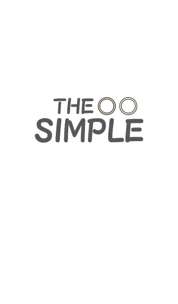 [LINE着せ替え] THE SIMPLE 9の画像1