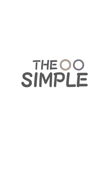 [LINE着せ替え] THE SIMPLE 10の画像1