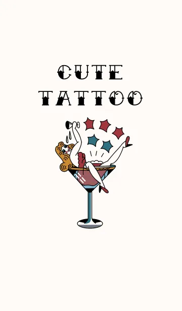 [LINE着せ替え] Artistic tattoo！！！！！！！！ cute ver.の画像1