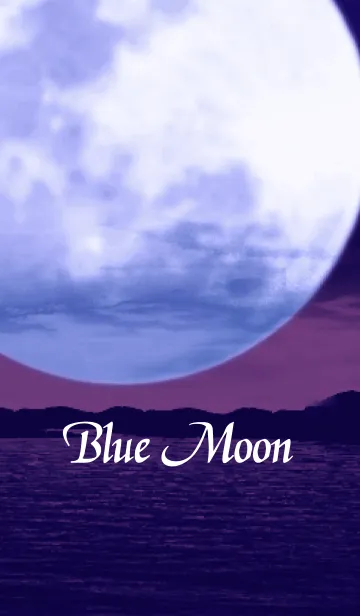 [LINE着せ替え] Blue Moon 7の画像1