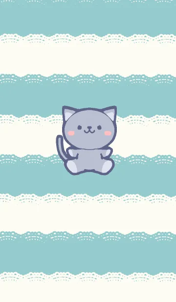 [LINE着せ替え] のほほんねこさんの画像1