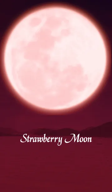 [LINE着せ替え] Strawberry Moon 5の画像1