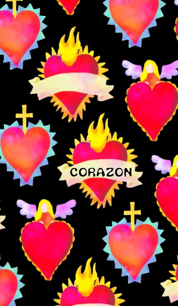 [LINE着せ替え] ♥Corazon♥の画像1