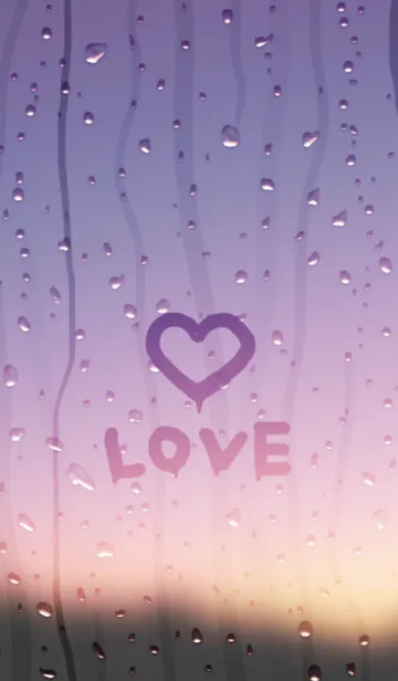 [LINE着せ替え] rainy day - love -の画像1