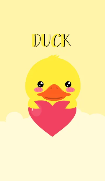 [LINE着せ替え] I am Lovely Duck Theme (jp)の画像1