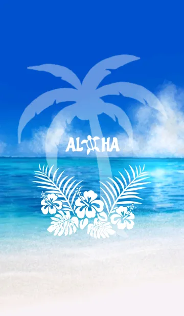 [LINE着せ替え] Aloha！Hawaiian SUMMERの画像1