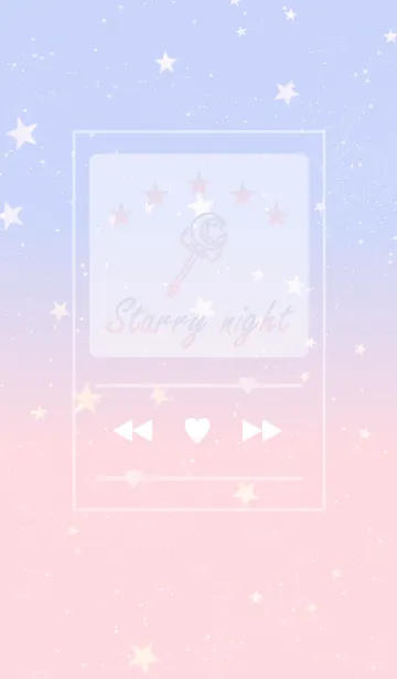 [LINE着せ替え] Starry night magicの画像1