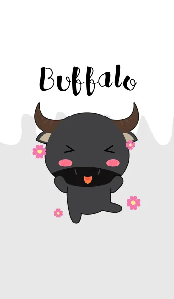 [LINE着せ替え] I Love Cute Buffalo theme (jp)の画像1