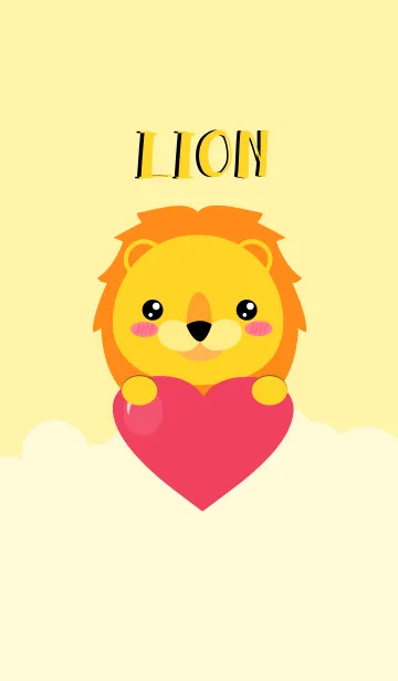 [LINE着せ替え] I am Lovely Lion Theme (jp)の画像1