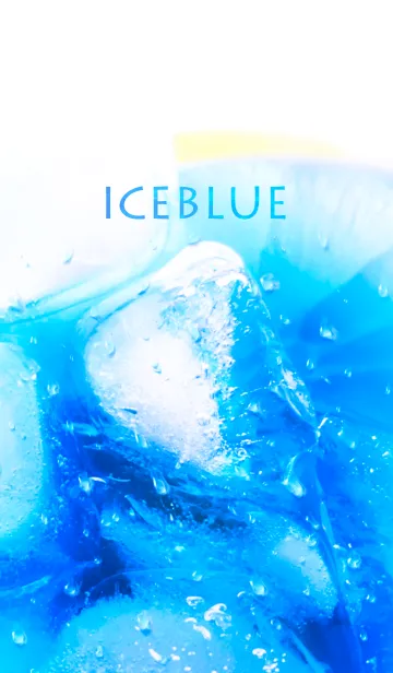 [LINE着せ替え] ICEBLUE@SUMMERの画像1