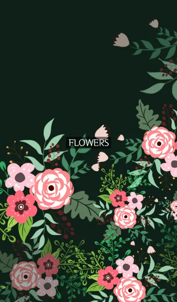 [LINE着せ替え] ahns flowers_100の画像1