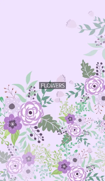 [LINE着せ替え] ahns flowers_099の画像1