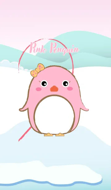 [LINE着せ替え] Little pinky penguin (JP)の画像1