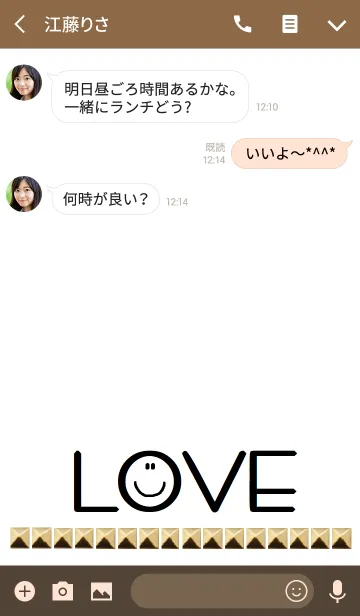 [LINE着せ替え] スタッズとニコの画像3