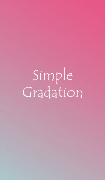 [LINE着せ替え] Simple Gradation - GRAY+RED -の画像1