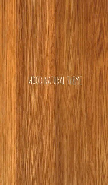 [LINE着せ替え] WOOD NATURALの画像1