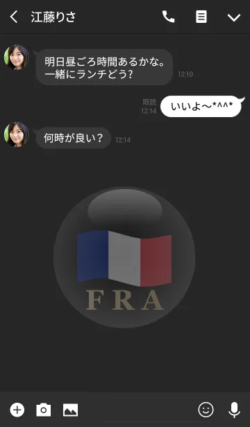 [LINE着せ替え] FRA 3(j)の画像3