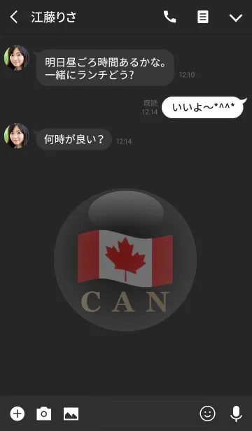 [LINE着せ替え] CAN 3(j)の画像3