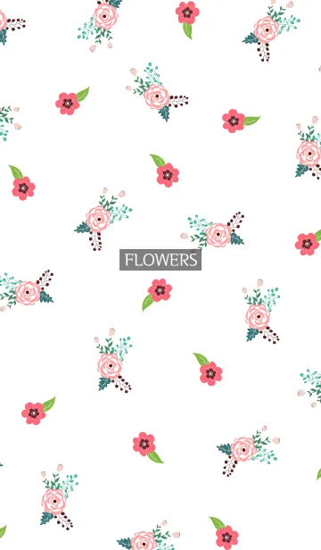 [LINE着せ替え] ahns flowers_107の画像1