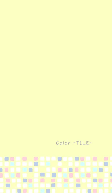 [LINE着せ替え] Color -TILE- 51 -Summer Style-の画像1