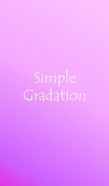 [LINE着せ替え] Simple Gradation -PINK3-の画像1