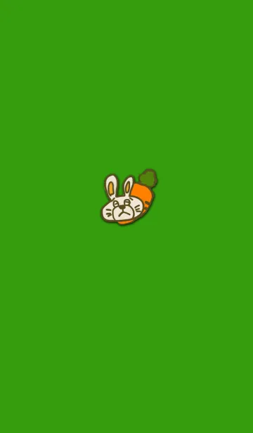 [LINE着せ替え] rabbit carrot deliciousの画像1