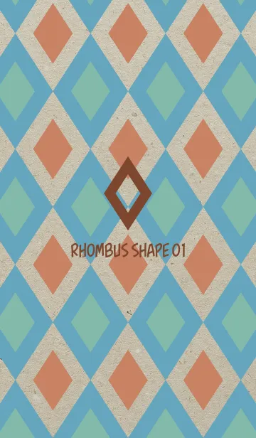 [LINE着せ替え] RHOMBUS SHAPE 01の画像1