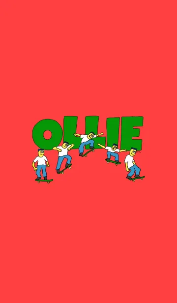 [LINE着せ替え] OLLIE！の画像1