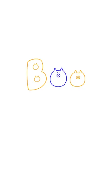 [LINE着せ替え] Boo #3の画像1