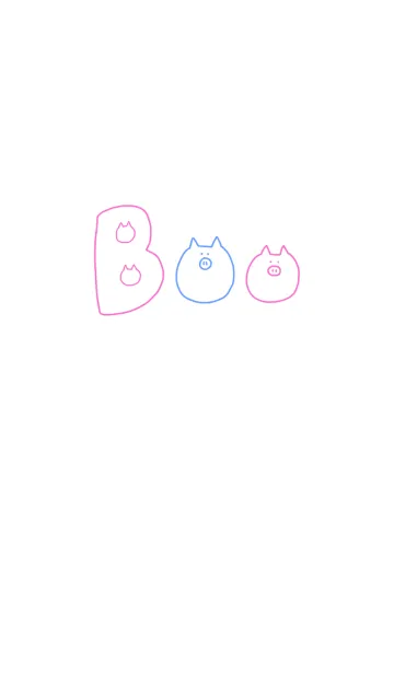 [LINE着せ替え] Boo #7の画像1