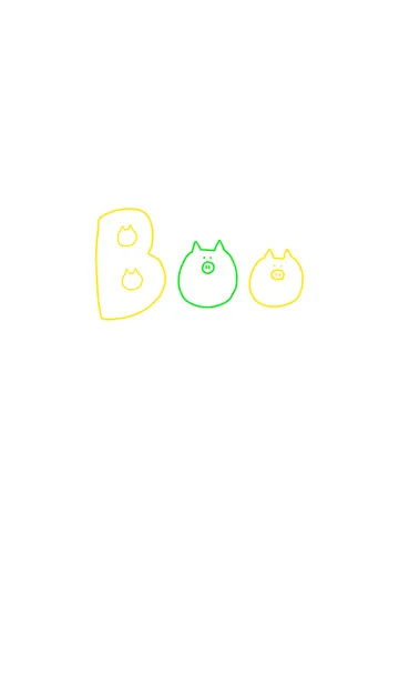 [LINE着せ替え] Boo #9の画像1