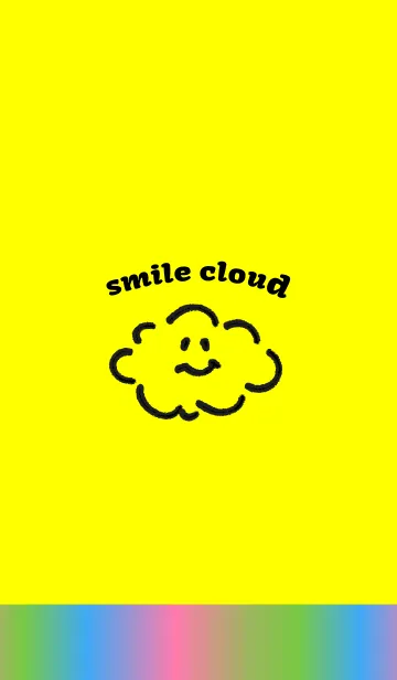 [LINE着せ替え] smile cloudの画像1