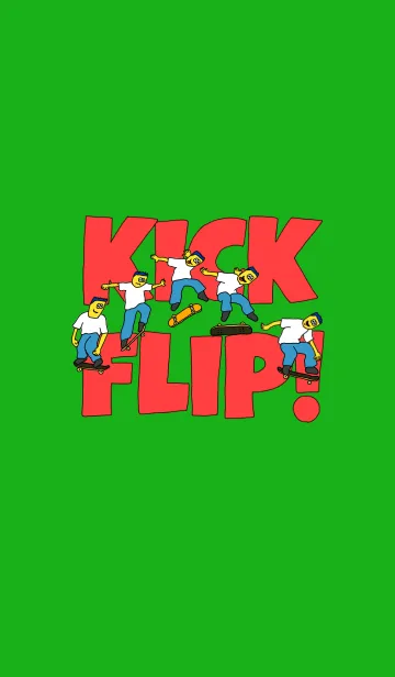 [LINE着せ替え] KICK FLIP！の画像1