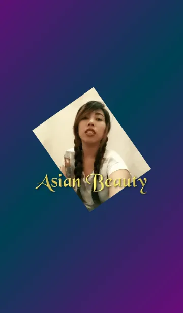 [LINE着せ替え] Asian Beauty - Private(j)の画像1