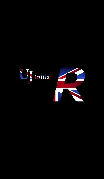 [LINE着せ替え] UJ Initial Rの画像1