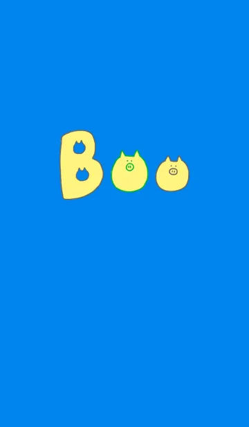 [LINE着せ替え] Boo #1+1の画像1