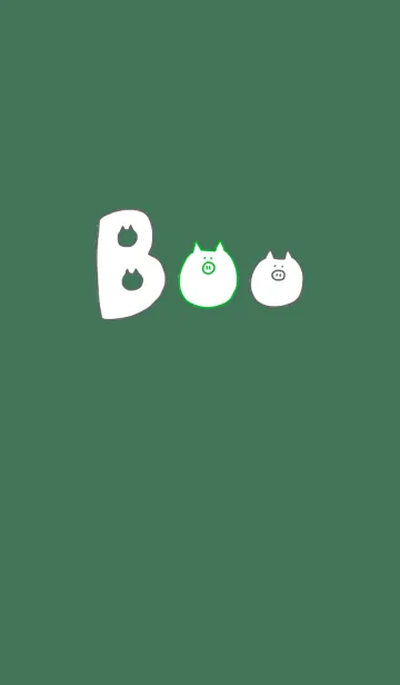 [LINE着せ替え] Boo #1+4の画像1