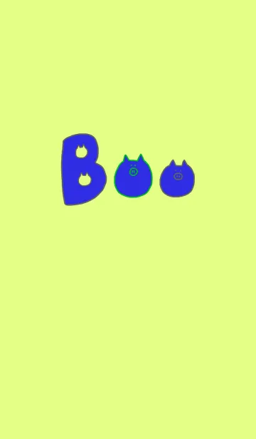 [LINE着せ替え] Boo #1+6の画像1