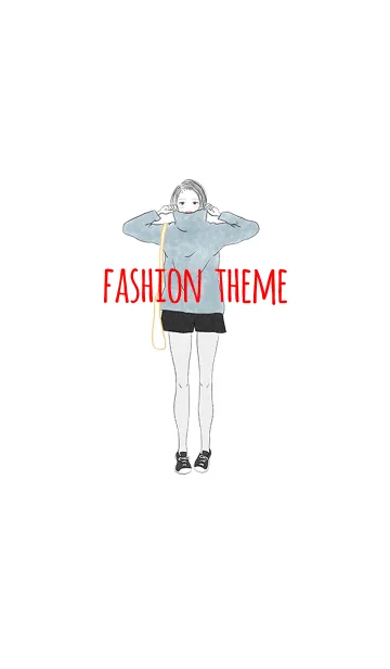 [LINE着せ替え] FASHION THEME 01の画像1