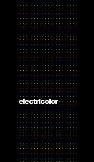 [LINE着せ替え] エレクトリカラー -dots...-の画像1